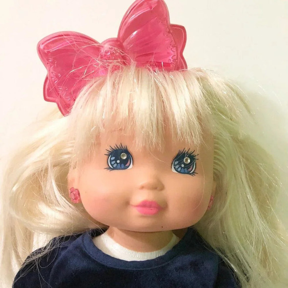 Vtg 1988 PJ Sparkles Mattel Baby Twinkles Light Up Doll 14 Inch Not Her  Outfit - Picture 3 of 16